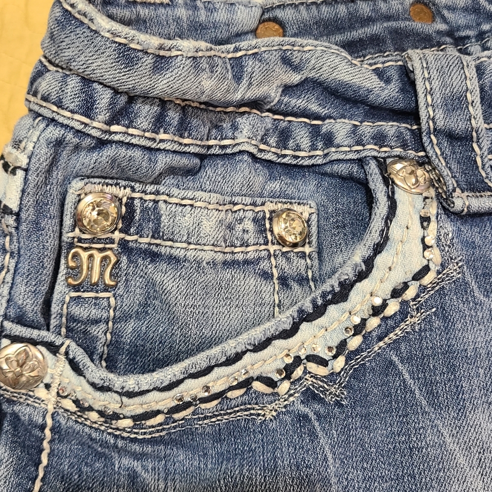 Miss Me relaxed bootcut jeans size 30 - Picture 10 of 11